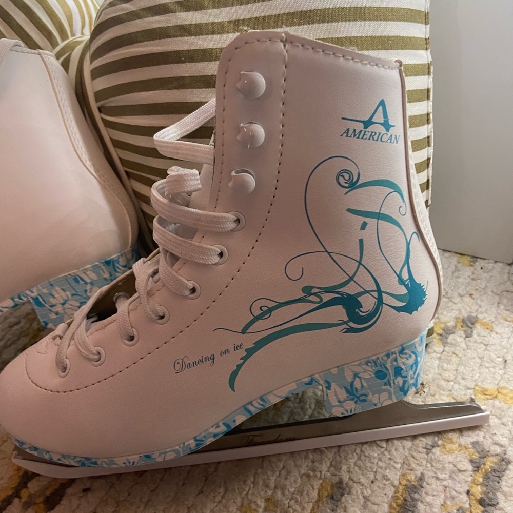 My daughter's ice skates $